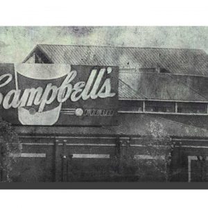 Campbell's Factory 2. 18" x 6"