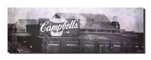 Campbell's Factory. 18" x 6"