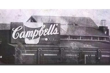 Campbell's Factory. 18" x 6"