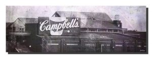 Campbell's Factory. 24" x 8"