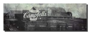 Campbell's Factory 2. 24" x 8"