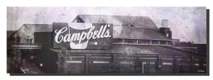 Campbell's Factory. 30" x 10"