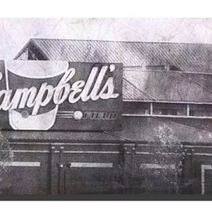 Campbell's Factory. 30" x 10"
