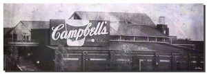 Campbell's Factory. 60" x 20"